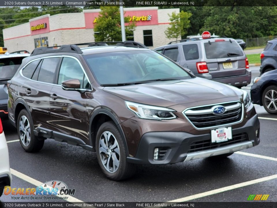 2020 Subaru Outback 2.5i Limited Cinnamon Brown Pearl / Slate Black Photo #4