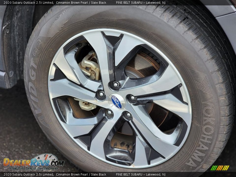 2020 Subaru Outback 2.5i Limited Cinnamon Brown Pearl / Slate Black Photo #5