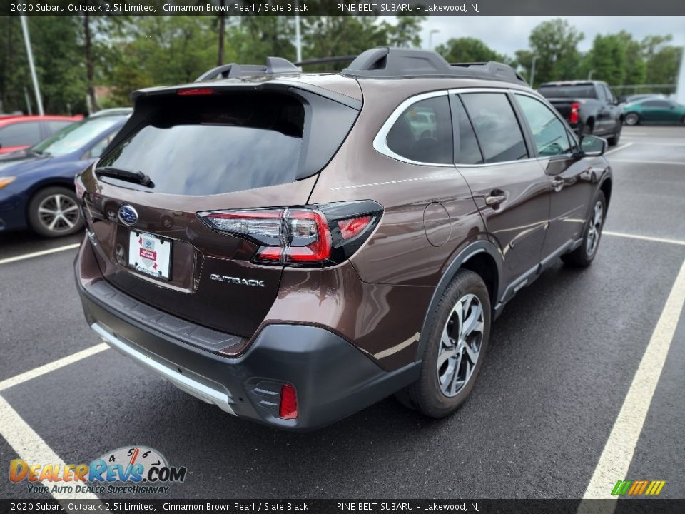 2020 Subaru Outback 2.5i Limited Cinnamon Brown Pearl / Slate Black Photo #6