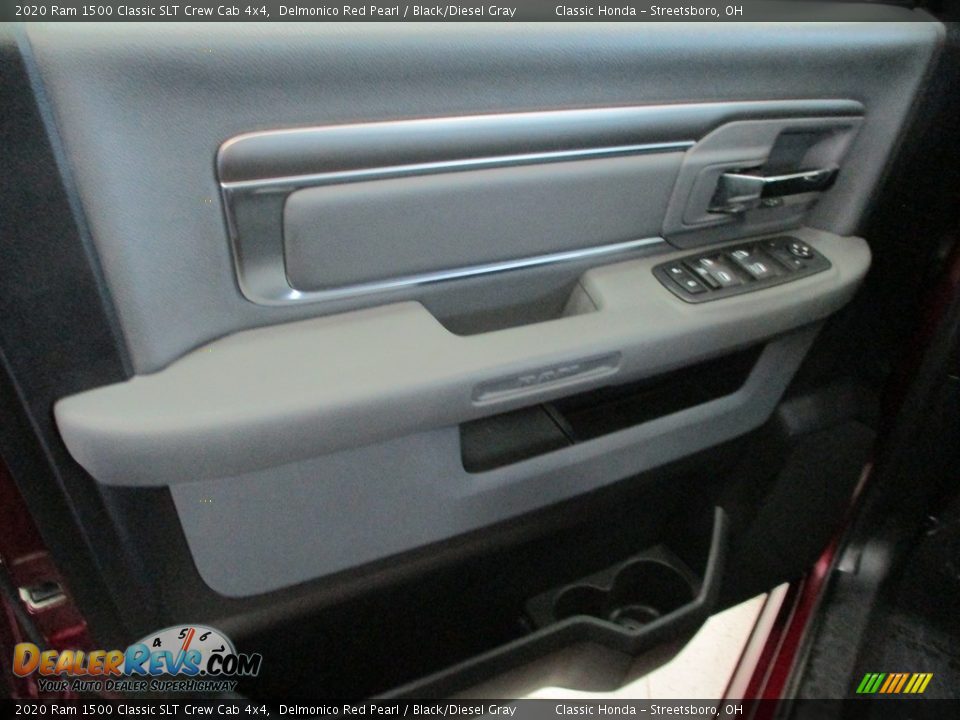 2020 Ram 1500 Classic SLT Crew Cab 4x4 Delmonico Red Pearl / Black/Diesel Gray Photo #24