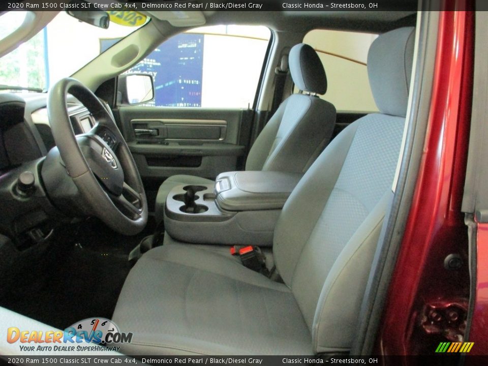 2020 Ram 1500 Classic SLT Crew Cab 4x4 Delmonico Red Pearl / Black/Diesel Gray Photo #25
