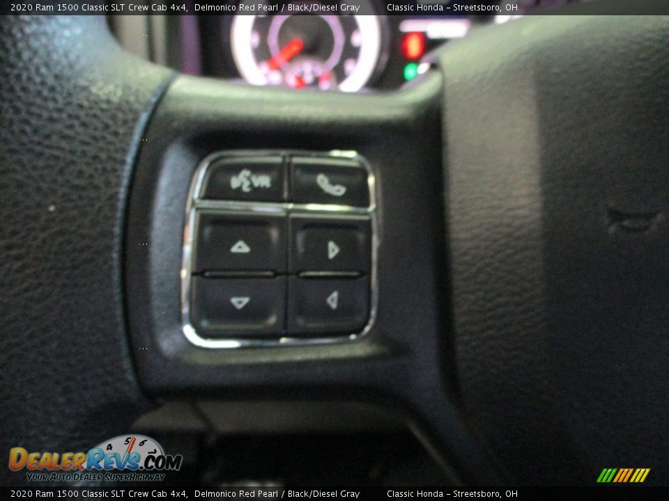 2020 Ram 1500 Classic SLT Crew Cab 4x4 Delmonico Red Pearl / Black/Diesel Gray Photo #29