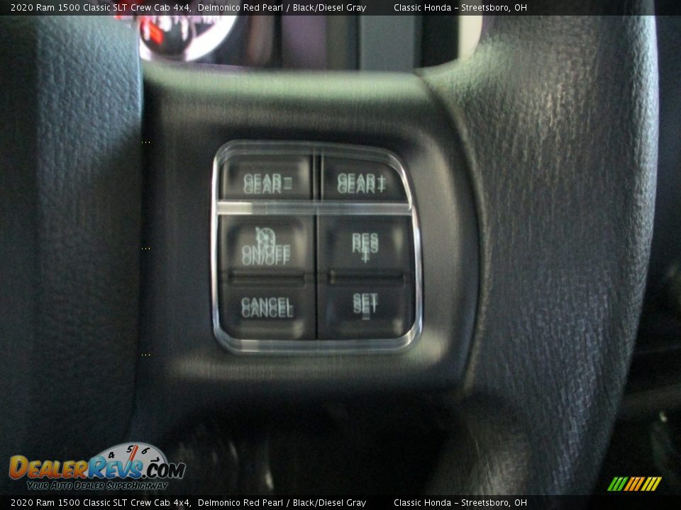 2020 Ram 1500 Classic SLT Crew Cab 4x4 Delmonico Red Pearl / Black/Diesel Gray Photo #30