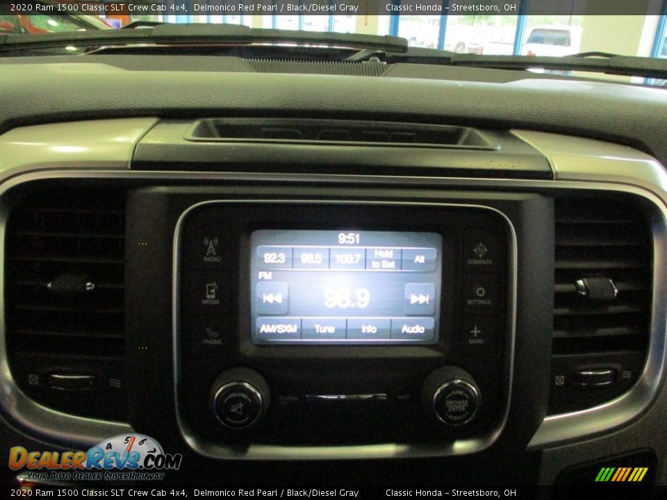 2020 Ram 1500 Classic SLT Crew Cab 4x4 Delmonico Red Pearl / Black/Diesel Gray Photo #31