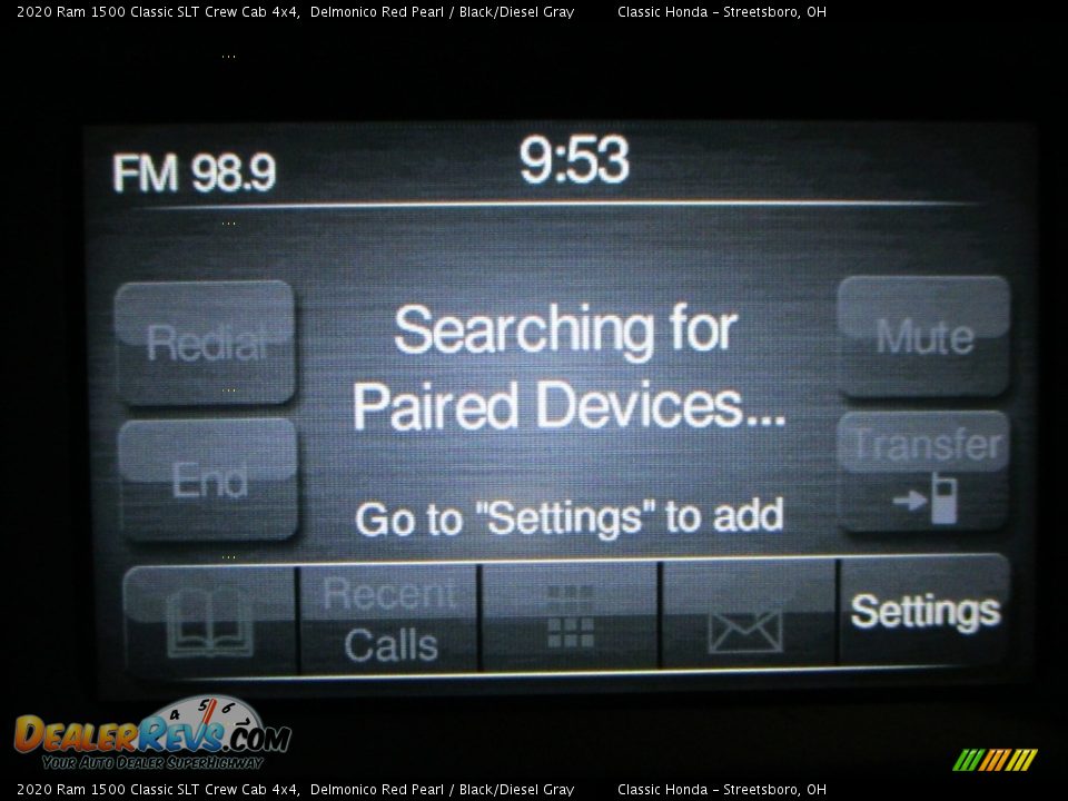 2020 Ram 1500 Classic SLT Crew Cab 4x4 Delmonico Red Pearl / Black/Diesel Gray Photo #36