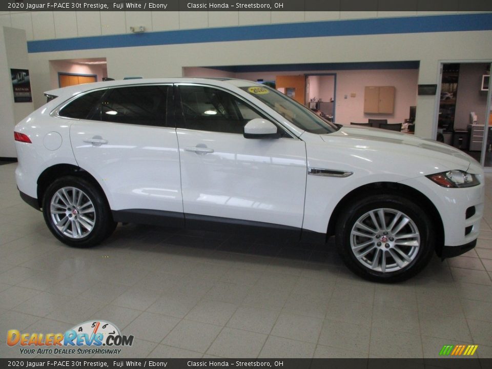 2020 Jaguar F-PACE 30t Prestige Fuji White / Ebony Photo #4