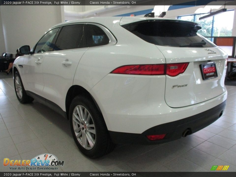 2020 Jaguar F-PACE 30t Prestige Fuji White / Ebony Photo #9