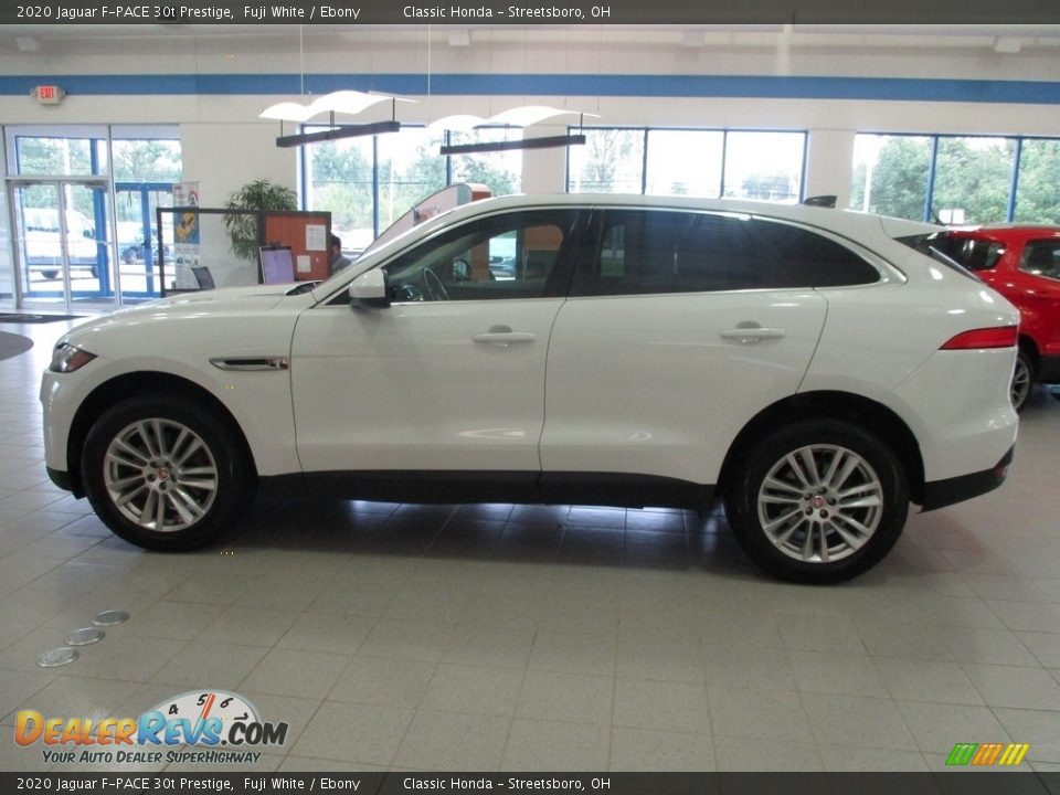 2020 Jaguar F-PACE 30t Prestige Fuji White / Ebony Photo #10