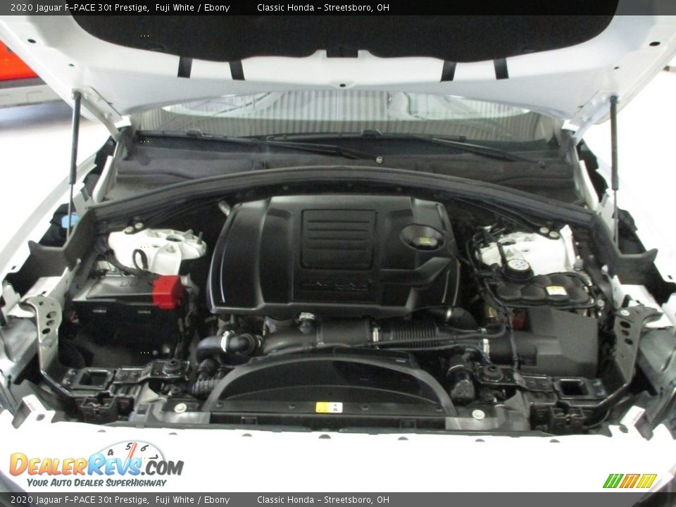 2020 Jaguar F-PACE 30t Prestige Fuji White / Ebony Photo #13