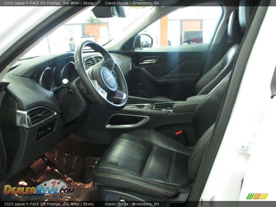 2020 Jaguar F-PACE 30t Prestige Fuji White / Ebony Photo #25