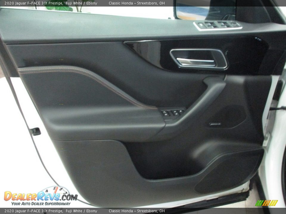 2020 Jaguar F-PACE 30t Prestige Fuji White / Ebony Photo #26