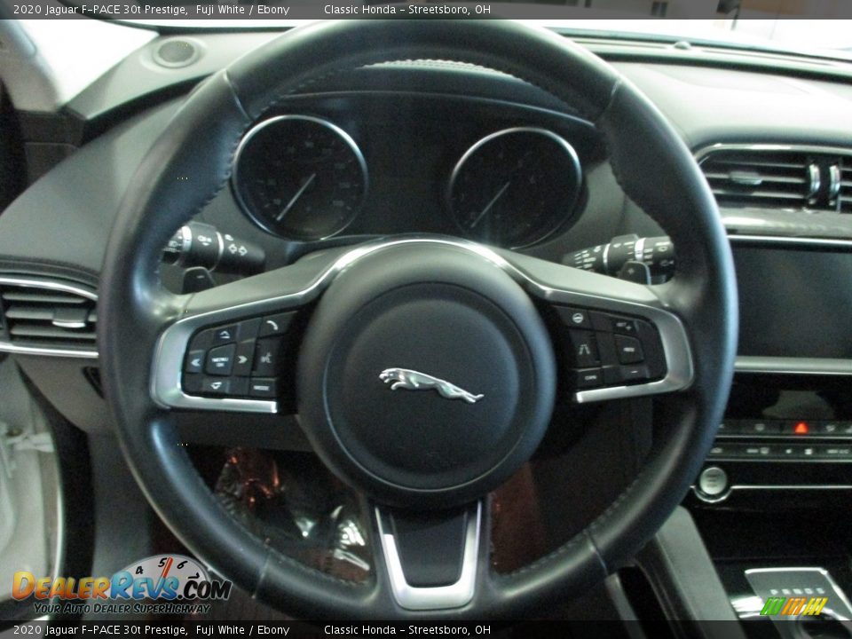 2020 Jaguar F-PACE 30t Prestige Fuji White / Ebony Photo #28