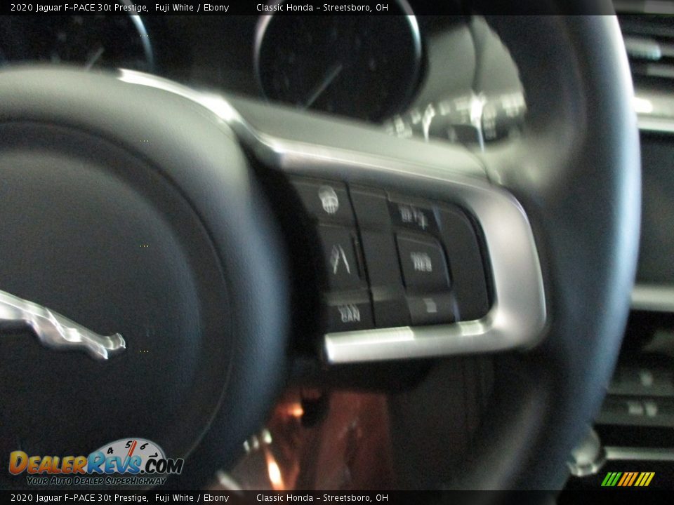 2020 Jaguar F-PACE 30t Prestige Fuji White / Ebony Photo #30