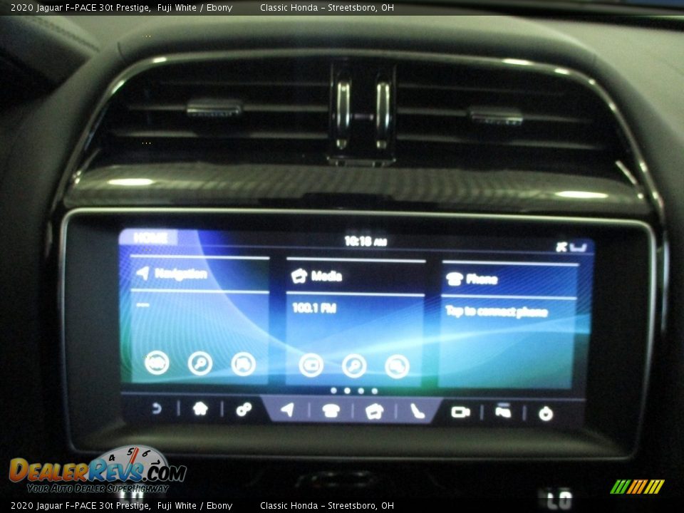 2020 Jaguar F-PACE 30t Prestige Fuji White / Ebony Photo #32