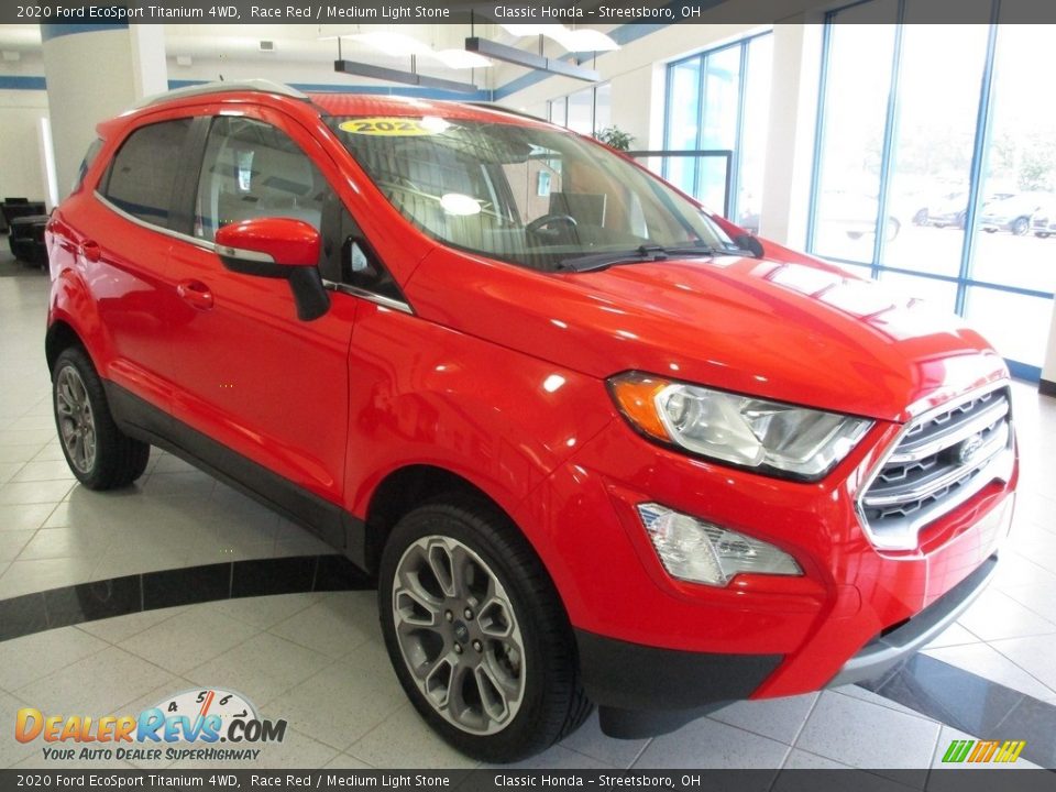 Race Red 2020 Ford EcoSport Titanium 4WD Photo #3