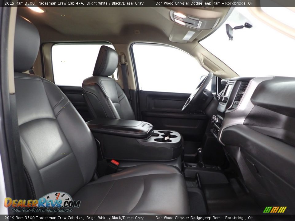 Front Seat of 2019 Ram 3500 Tradesman Crew Cab 4x4 Photo #25