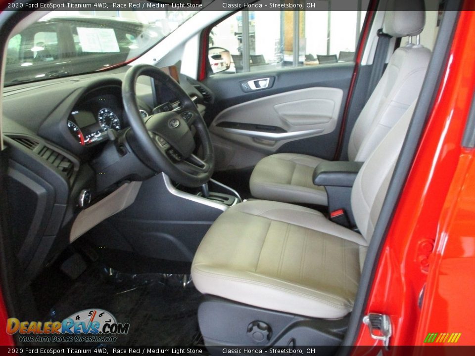 Medium Light Stone Interior - 2020 Ford EcoSport Titanium 4WD Photo #27