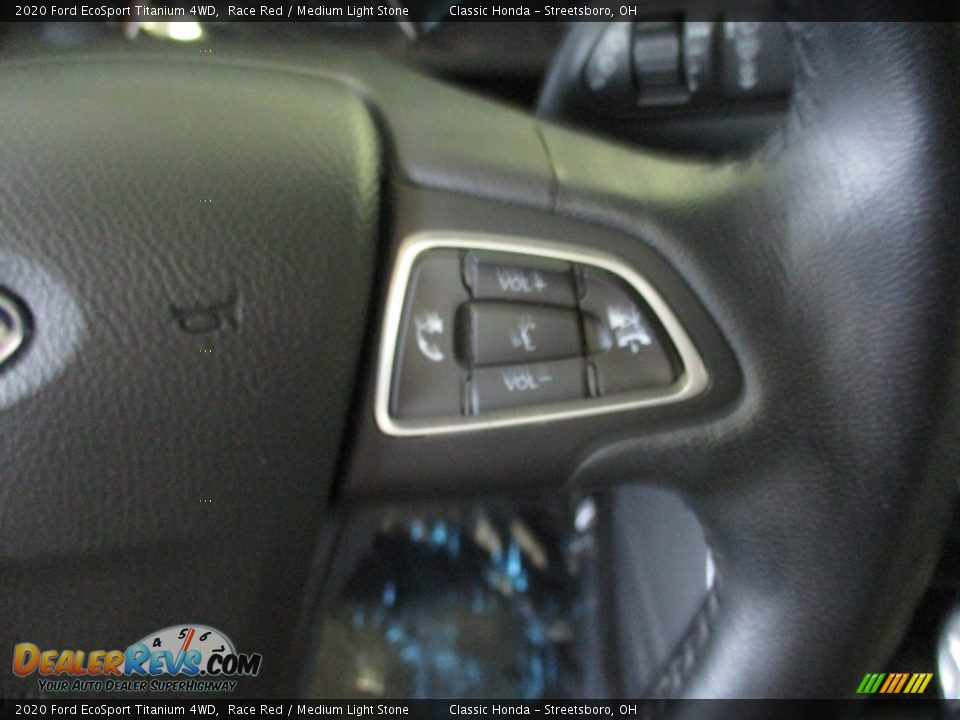 2020 Ford EcoSport Titanium 4WD Race Red / Medium Light Stone Photo #31