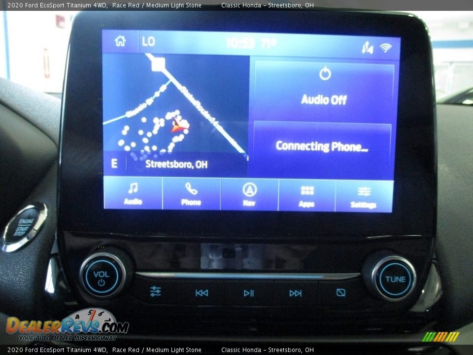 2020 Ford EcoSport Titanium 4WD Race Red / Medium Light Stone Photo #33