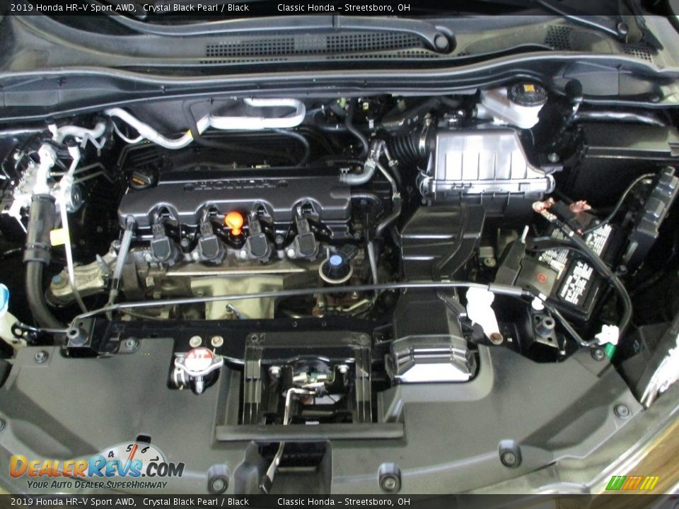 2019 Honda HR-V Sport AWD Crystal Black Pearl / Black Photo #13