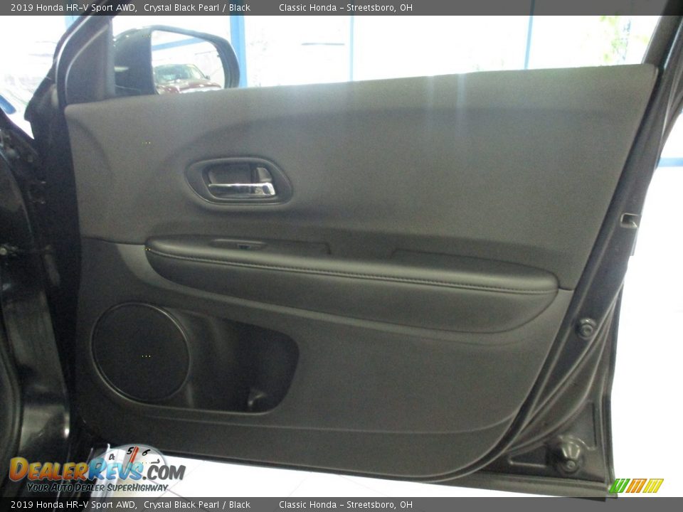 2019 Honda HR-V Sport AWD Crystal Black Pearl / Black Photo #14