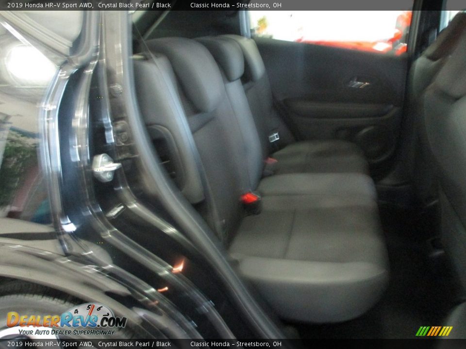 2019 Honda HR-V Sport AWD Crystal Black Pearl / Black Photo #18