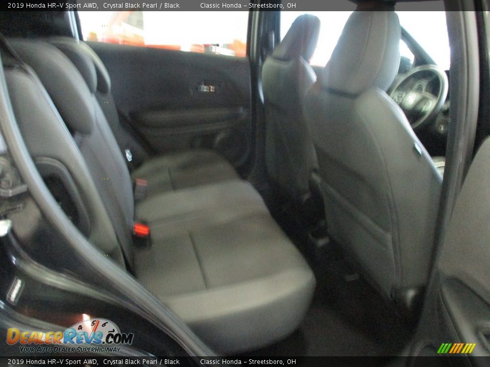 2019 Honda HR-V Sport AWD Crystal Black Pearl / Black Photo #19