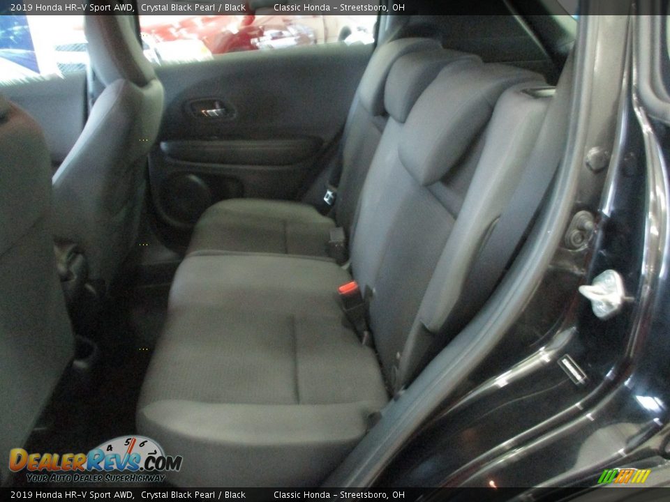 2019 Honda HR-V Sport AWD Crystal Black Pearl / Black Photo #23