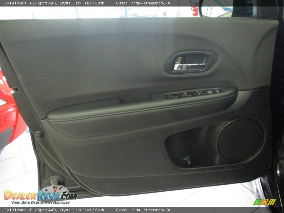 2019 Honda HR-V Sport AWD Crystal Black Pearl / Black Photo #25