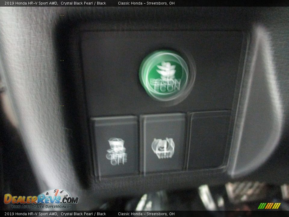 2019 Honda HR-V Sport AWD Crystal Black Pearl / Black Photo #28