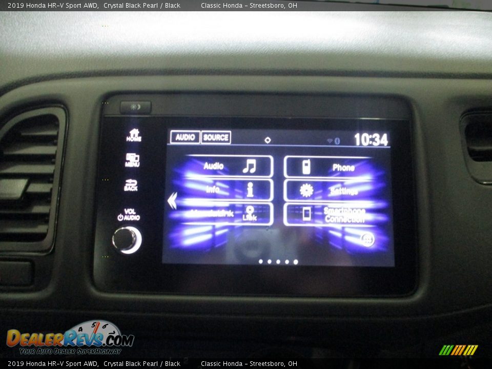 2019 Honda HR-V Sport AWD Crystal Black Pearl / Black Photo #32