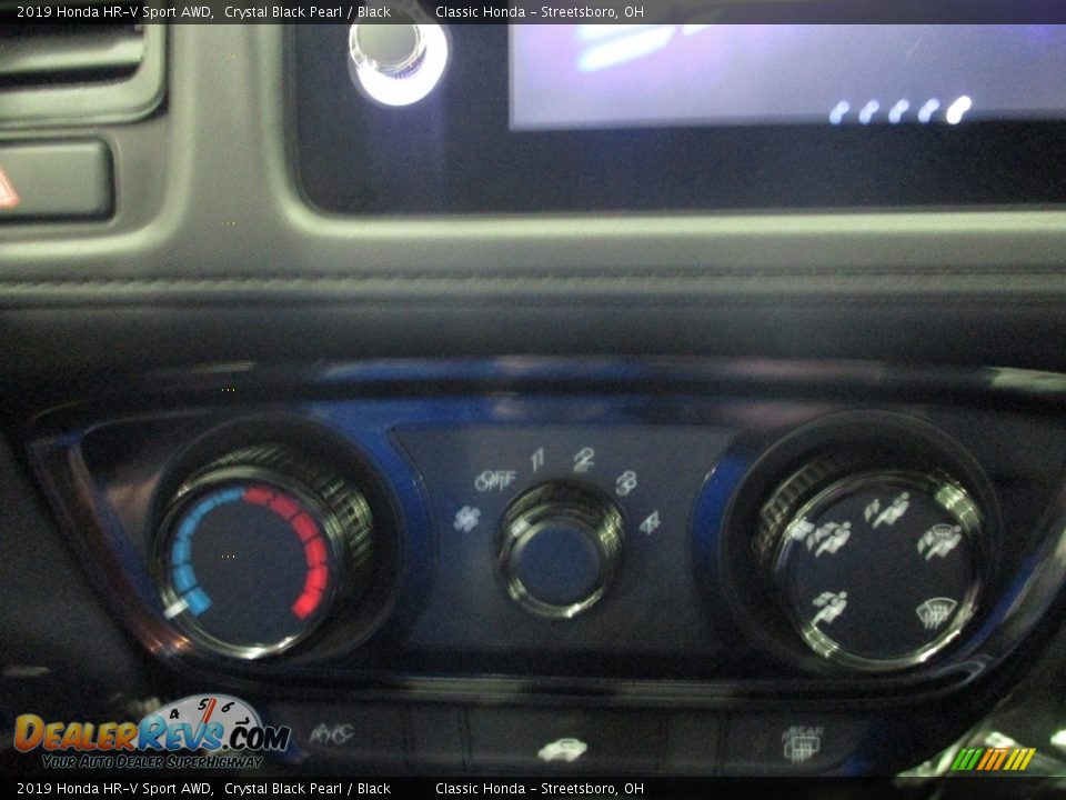 2019 Honda HR-V Sport AWD Crystal Black Pearl / Black Photo #33