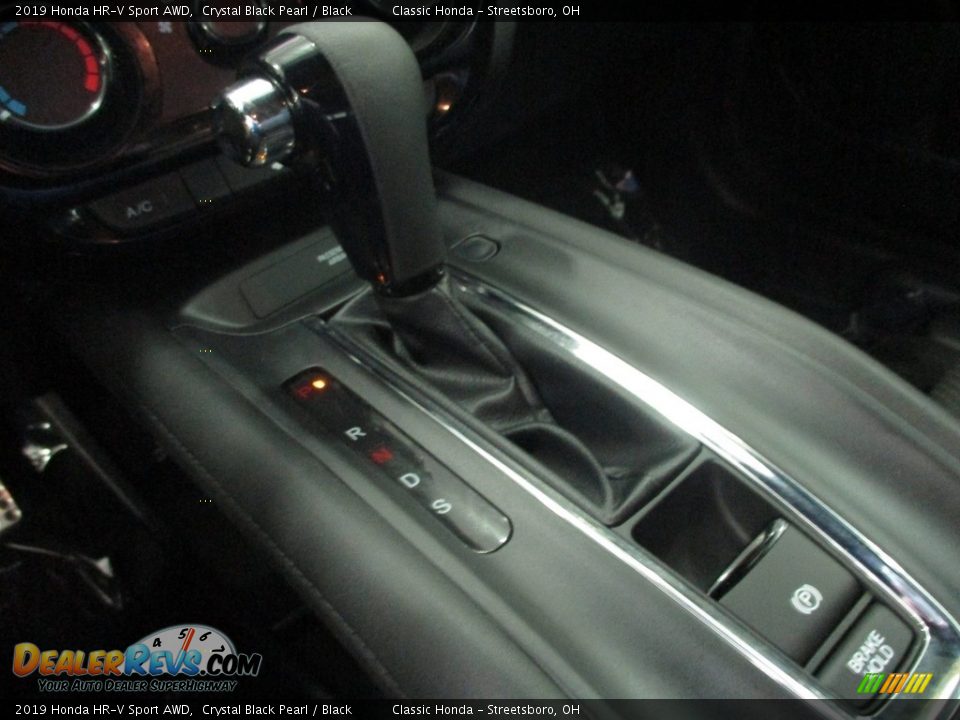 2019 Honda HR-V Sport AWD Crystal Black Pearl / Black Photo #34