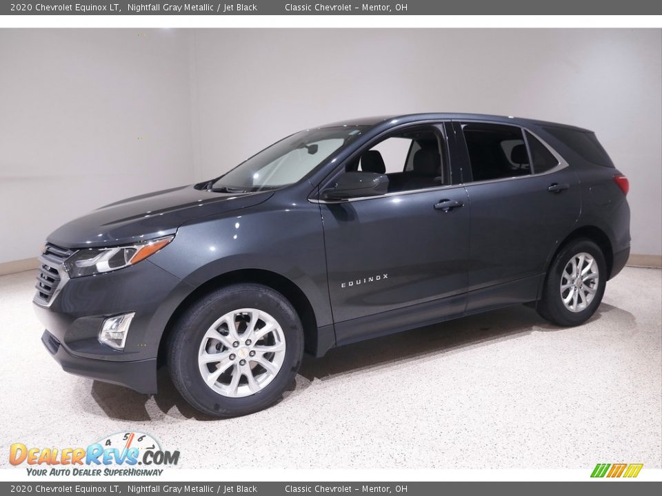 2020 Chevrolet Equinox LT Nightfall Gray Metallic / Jet Black Photo #3