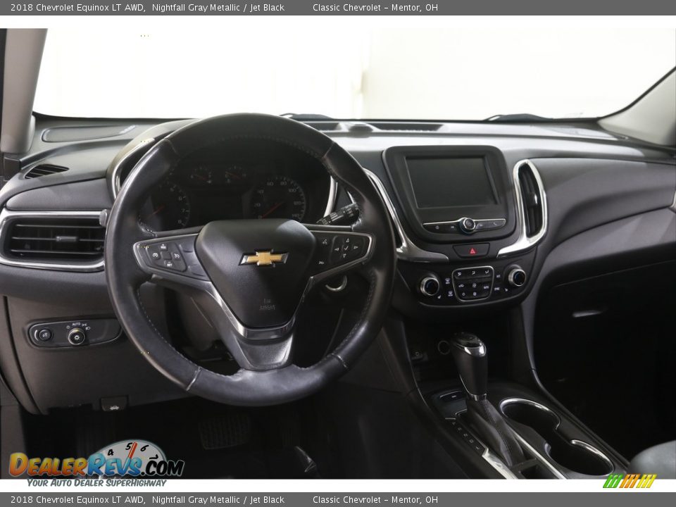 2018 Chevrolet Equinox LT AWD Nightfall Gray Metallic / Jet Black Photo #6