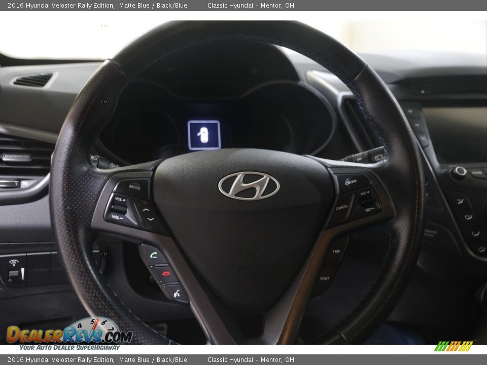 2016 Hyundai Veloster Rally Edition Steering Wheel Photo #7