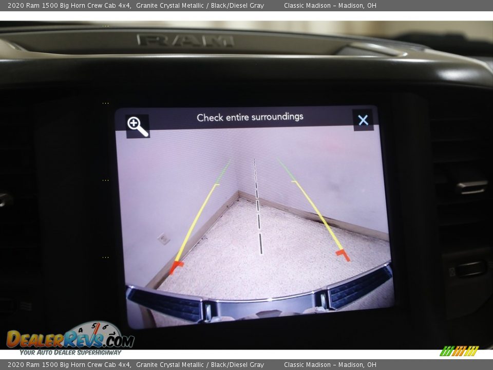 2020 Ram 1500 Big Horn Crew Cab 4x4 Granite Crystal Metallic / Black/Diesel Gray Photo #13