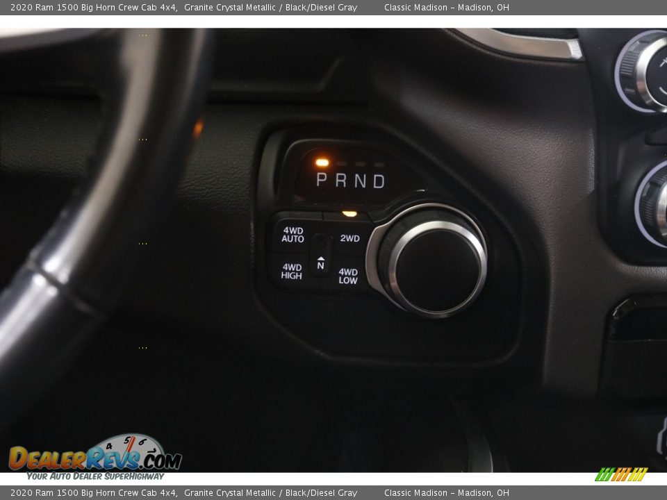2020 Ram 1500 Big Horn Crew Cab 4x4 Granite Crystal Metallic / Black/Diesel Gray Photo #14