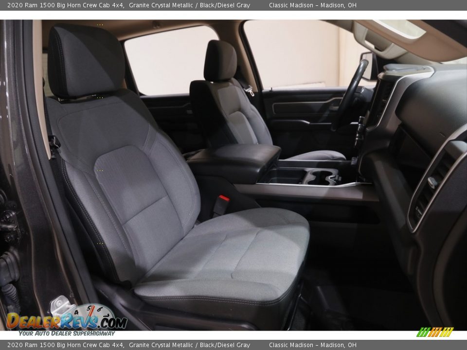 2020 Ram 1500 Big Horn Crew Cab 4x4 Granite Crystal Metallic / Black/Diesel Gray Photo #18