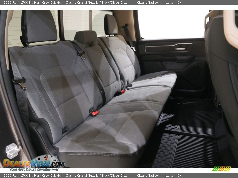 2020 Ram 1500 Big Horn Crew Cab 4x4 Granite Crystal Metallic / Black/Diesel Gray Photo #19