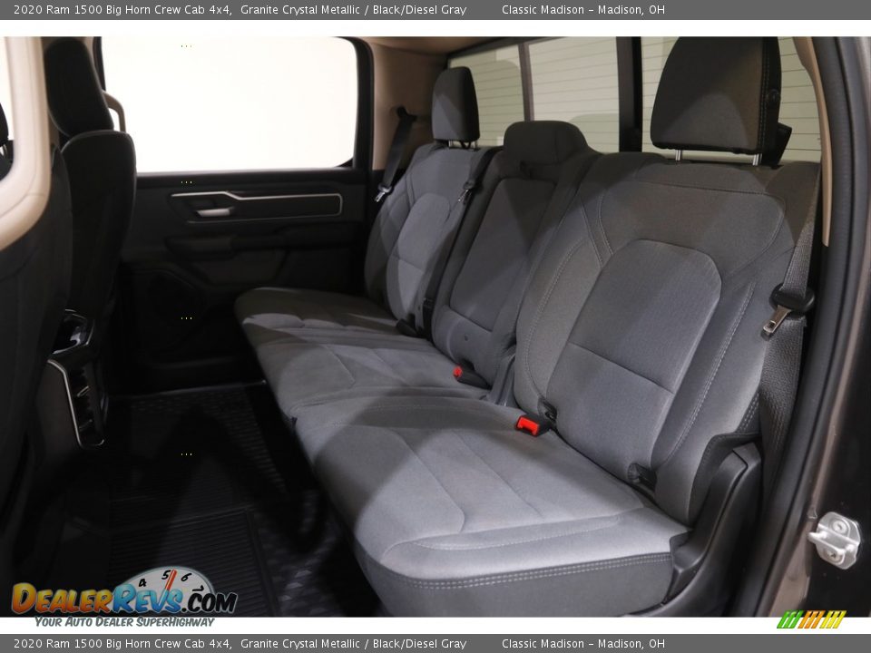 2020 Ram 1500 Big Horn Crew Cab 4x4 Granite Crystal Metallic / Black/Diesel Gray Photo #20
