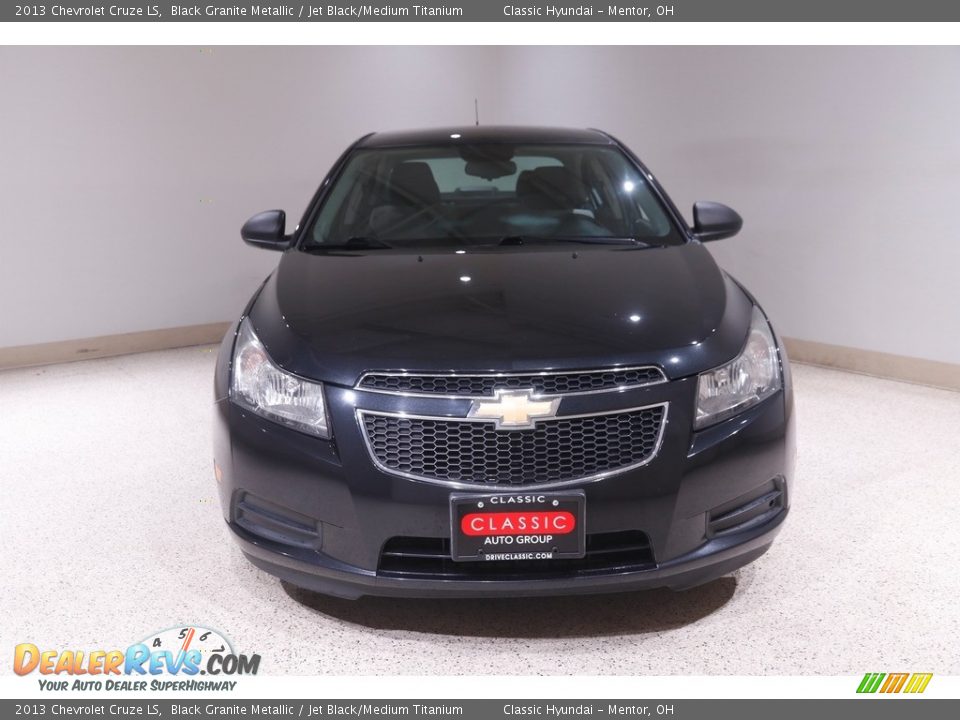2013 Chevrolet Cruze LS Black Granite Metallic / Jet Black/Medium Titanium Photo #2
