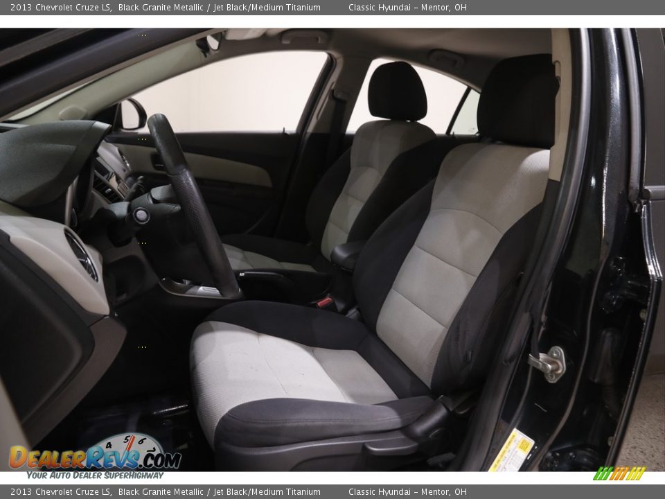 2013 Chevrolet Cruze LS Black Granite Metallic / Jet Black/Medium Titanium Photo #5
