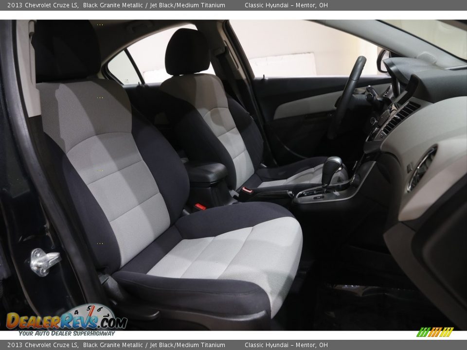 2013 Chevrolet Cruze LS Black Granite Metallic / Jet Black/Medium Titanium Photo #11