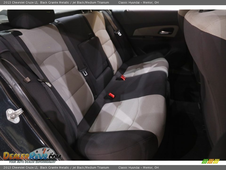 2013 Chevrolet Cruze LS Black Granite Metallic / Jet Black/Medium Titanium Photo #12