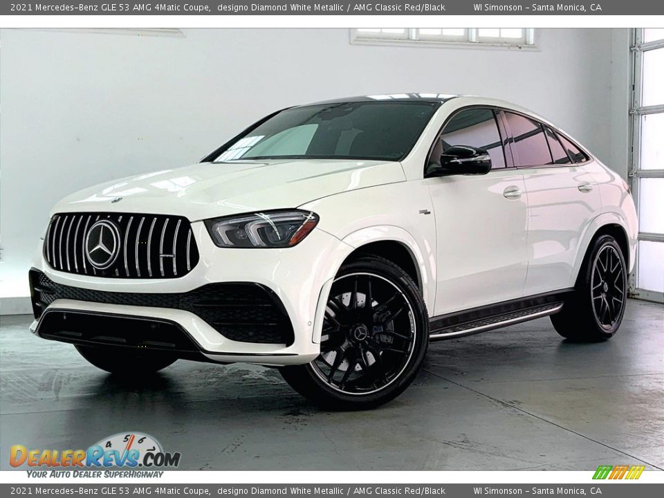 designo Diamond White Metallic 2021 Mercedes-Benz GLE 53 AMG 4Matic Coupe Photo #12