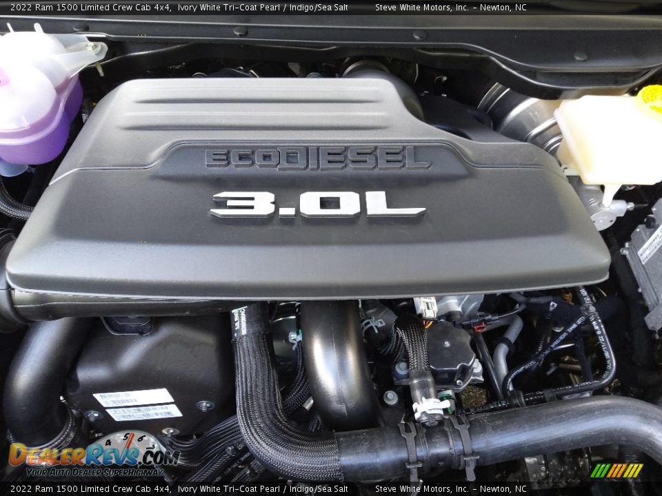 2022 Ram 1500 Limited Crew Cab 4x4 3.0 Liter DOHC 24-Valve Turbo-Diesel V6 Engine Photo #12