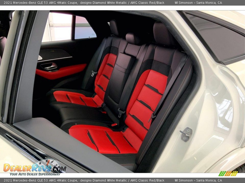 Rear Seat of 2021 Mercedes-Benz GLE 53 AMG 4Matic Coupe Photo #20