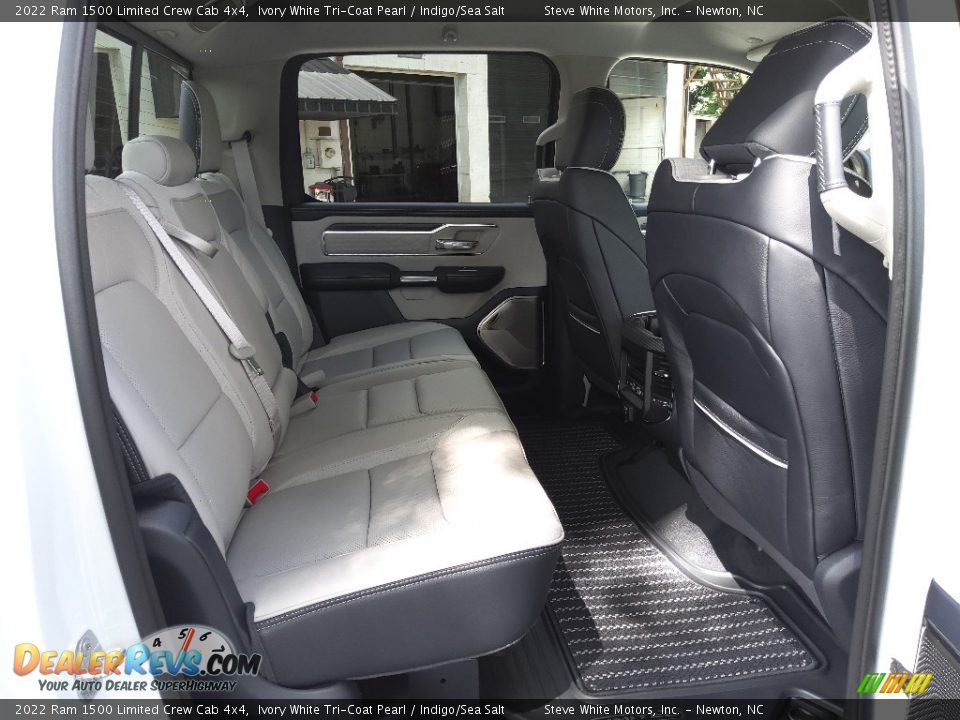 Rear Seat of 2022 Ram 1500 Limited Crew Cab 4x4 Photo #21