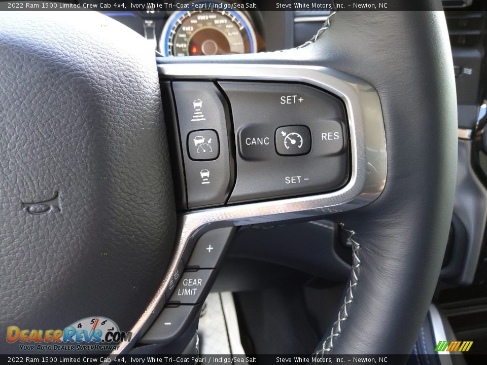 2022 Ram 1500 Limited Crew Cab 4x4 Steering Wheel Photo #25